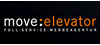 Logo move:elevator GmbH in Oberhausen